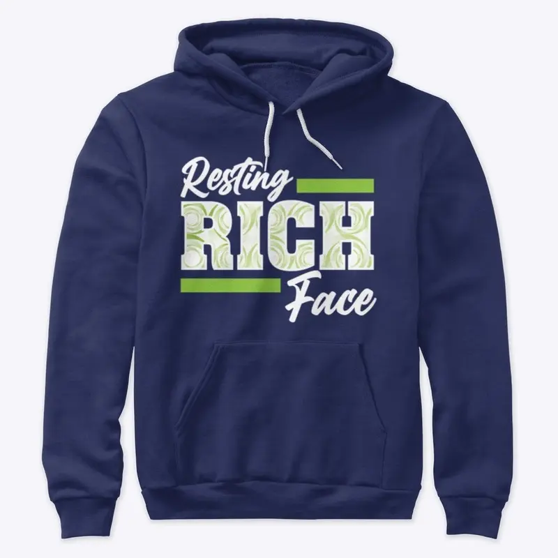 Resting Rich Face Swirls